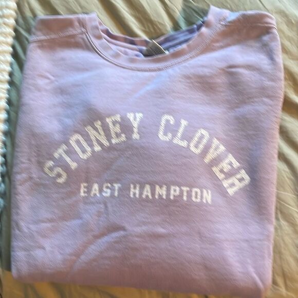 Stoney Clover Lane Lavender Sweatshirt - Picture 1 of 4
